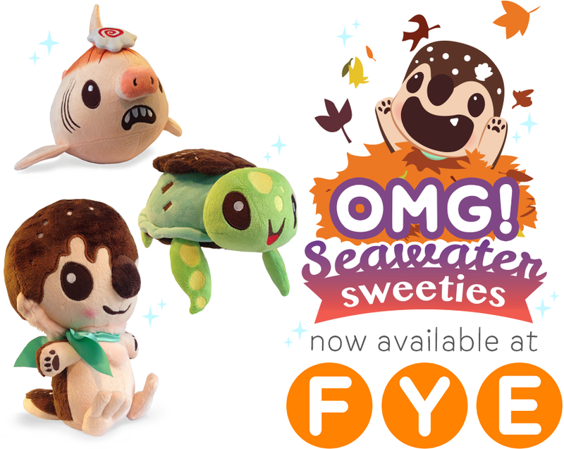 inki-Drop plush available at FYE!