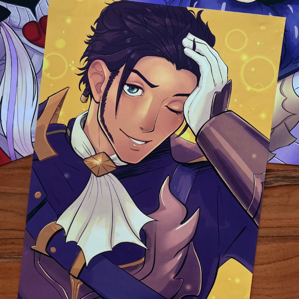 Claude Fire Emblem Three Hopes Art Print