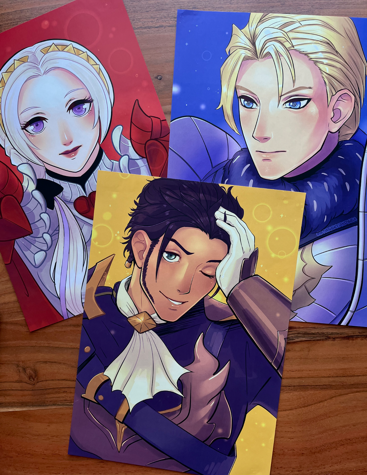 Claude Fire Emblem Three Hopes Art Print