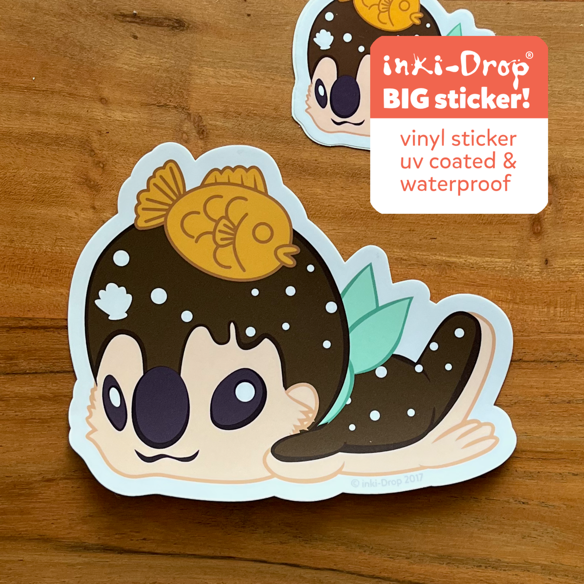 BIG Eclair Otter Sticker