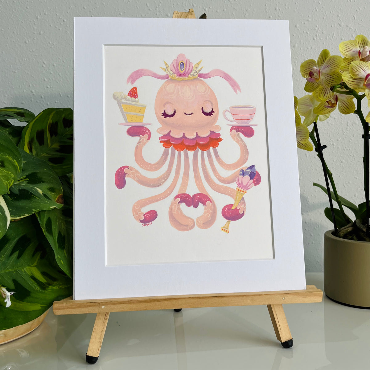 Queen Jellyblub Original Painting