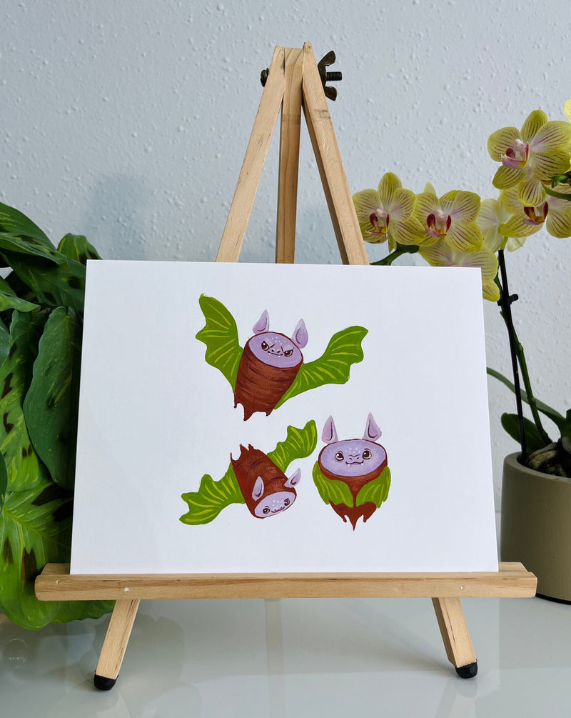 Taro Bats Original Painting