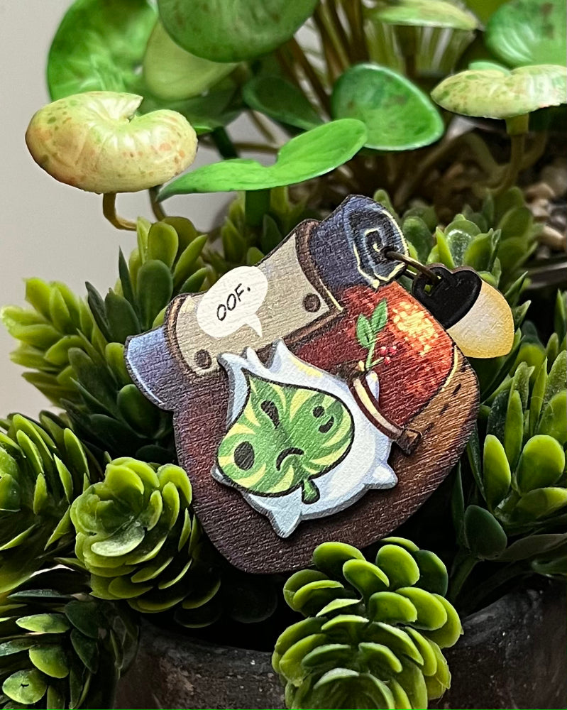 Fandom Pin - Lost Lil' Leaf Guy