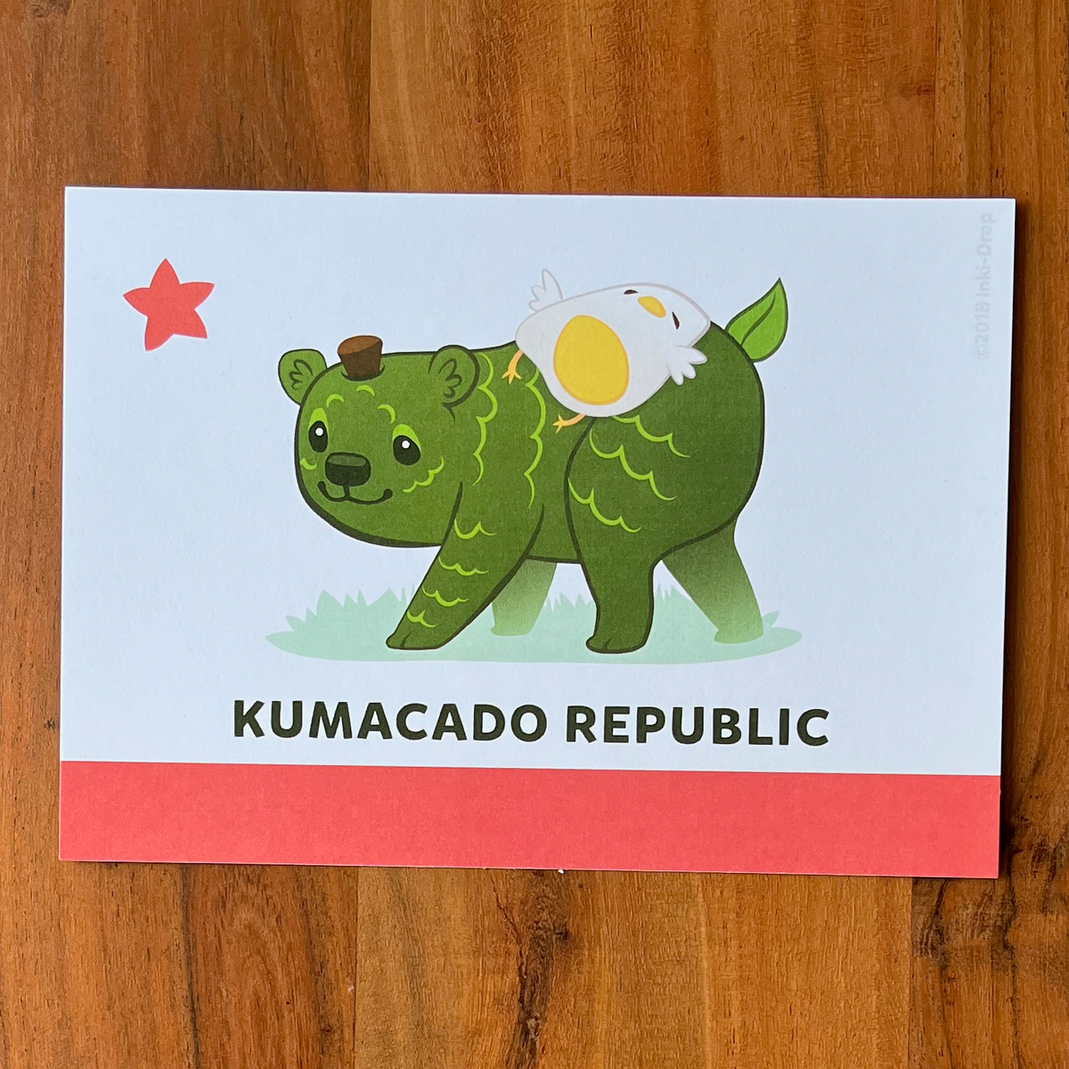 California Kumacado Mini Print