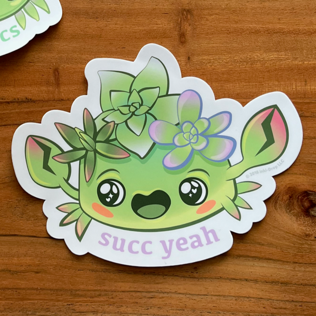 BIG Succ Yeah Sticker