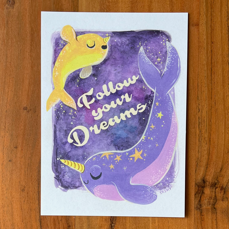 Follow Your Dreams Mini Print