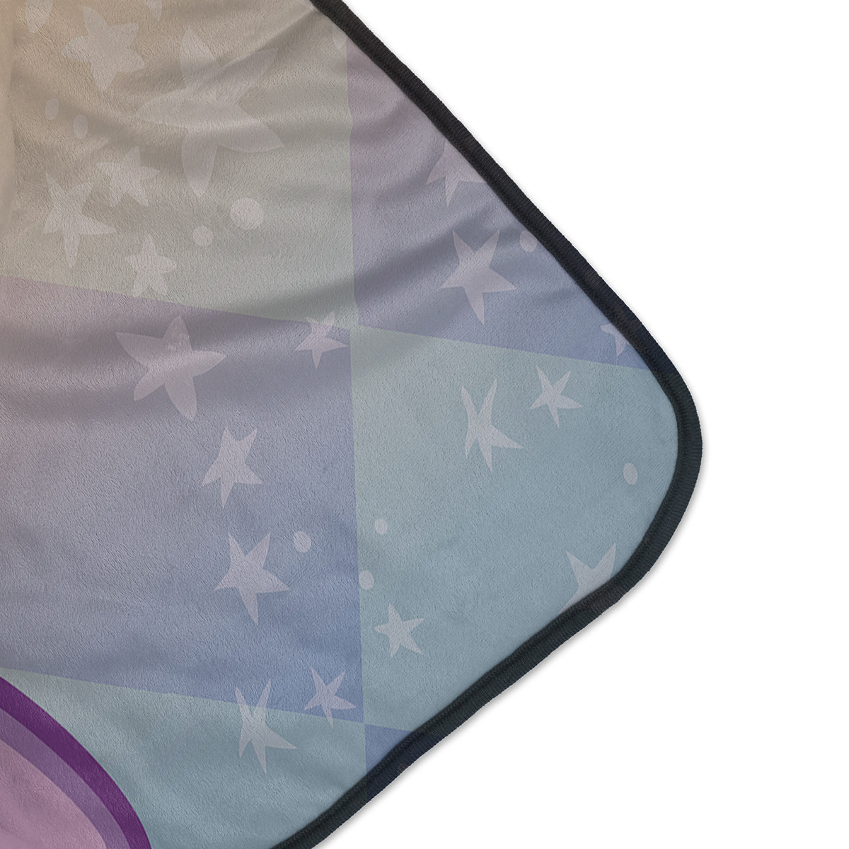 Starwhal Pixel Fleece Blanket