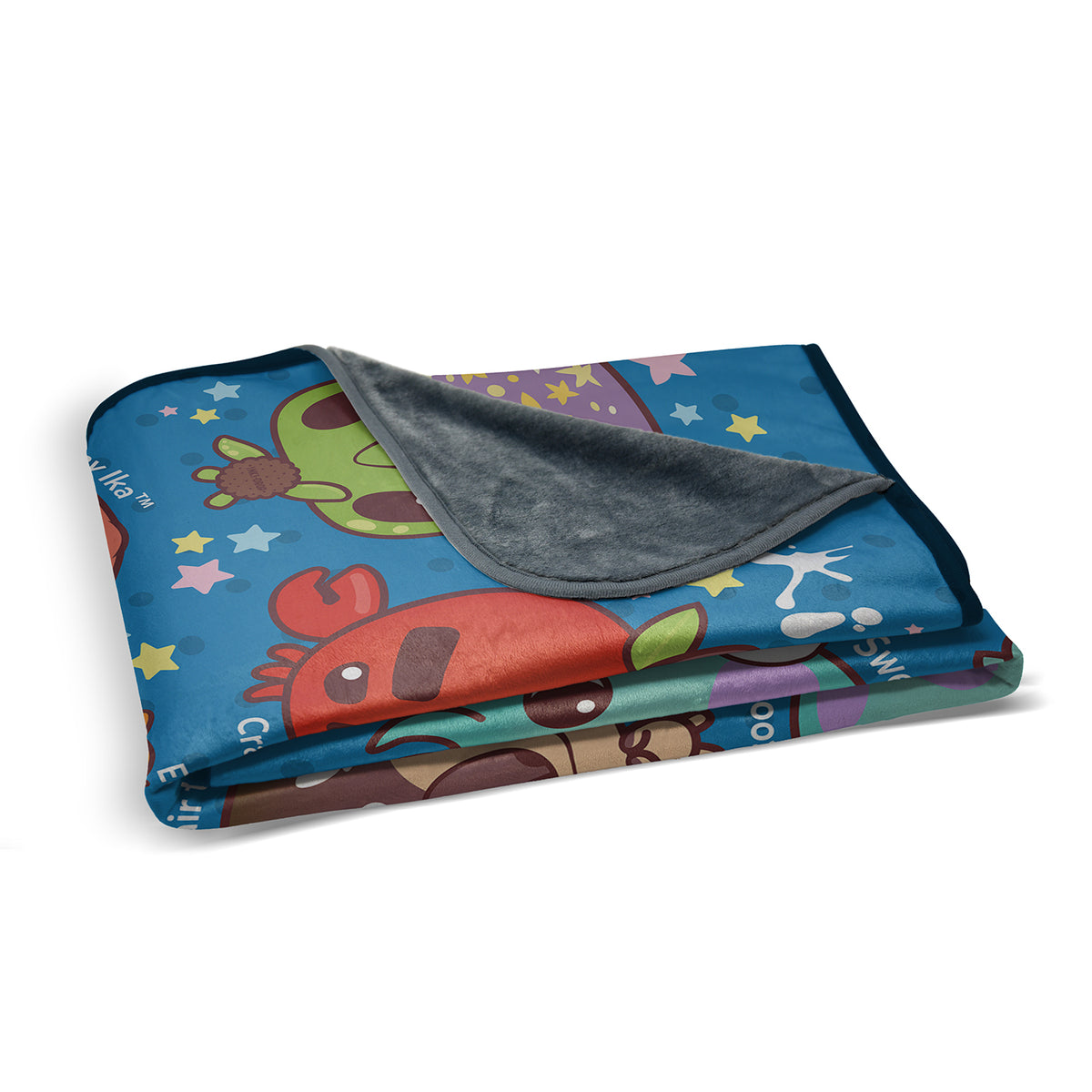 inki-Drop Crew Pixel Fleece Blanket