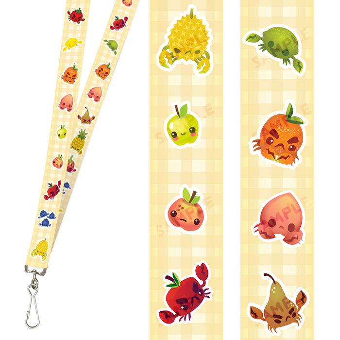 Crabapple Cousins Lanyard