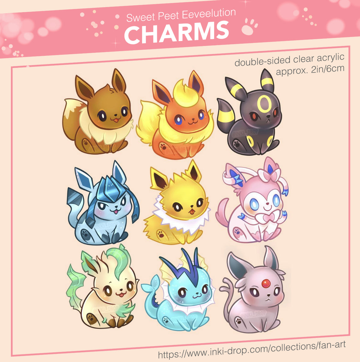 Ee-Veelution Charms