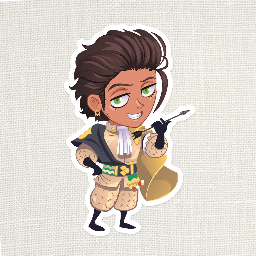 Claude Timeskip Sticker