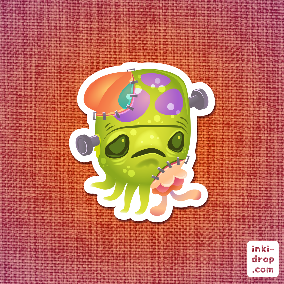 Frankentoof Vinyl Sticker