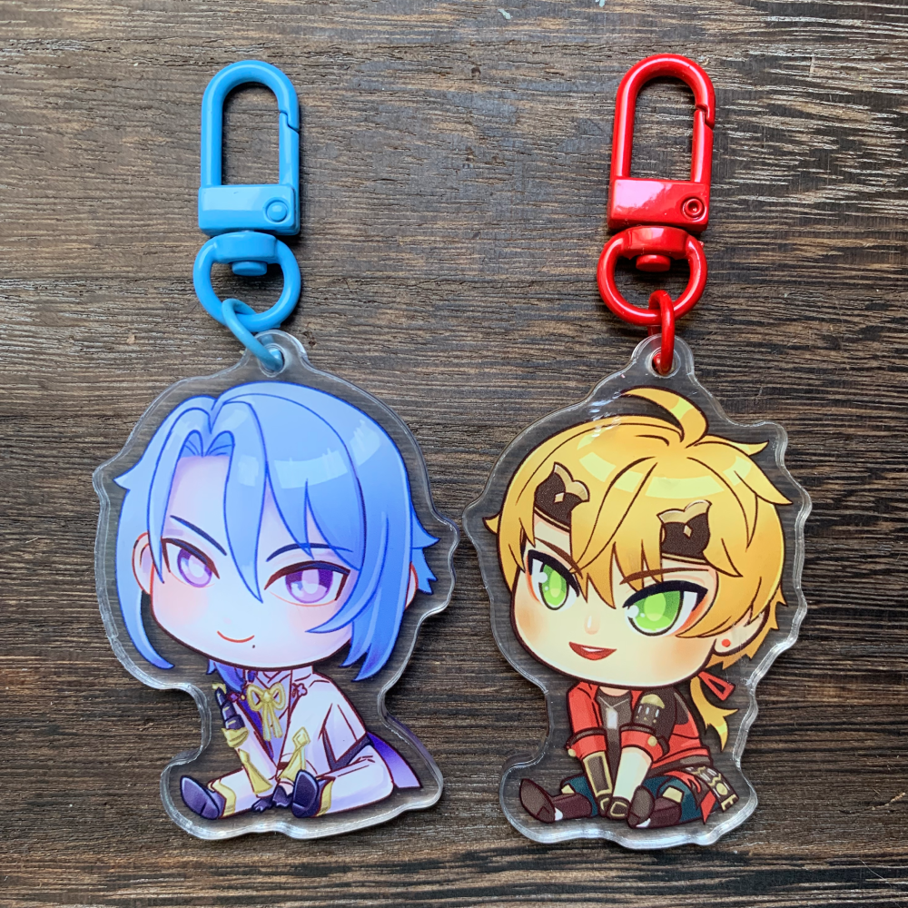 Genshin Impact Acrylic Charms