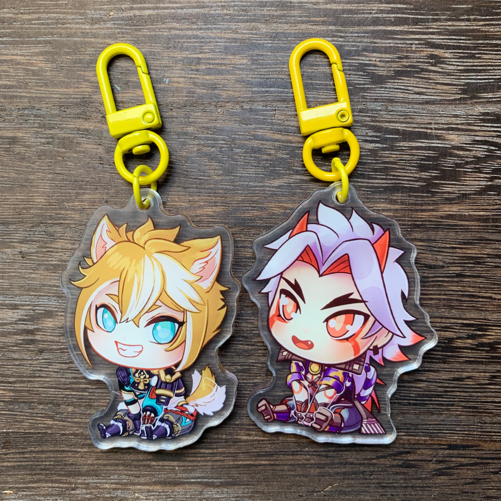 Genshin Impact Acrylic Charms