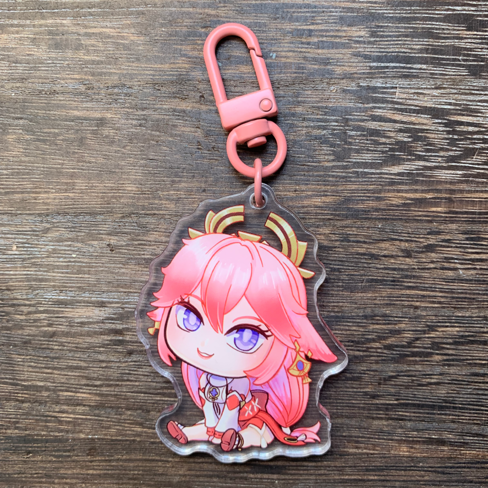 Genshin Impact Acrylic Charms