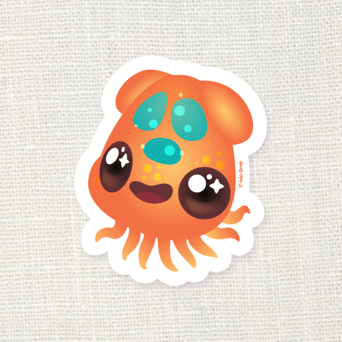 Gummy Ika Sticker