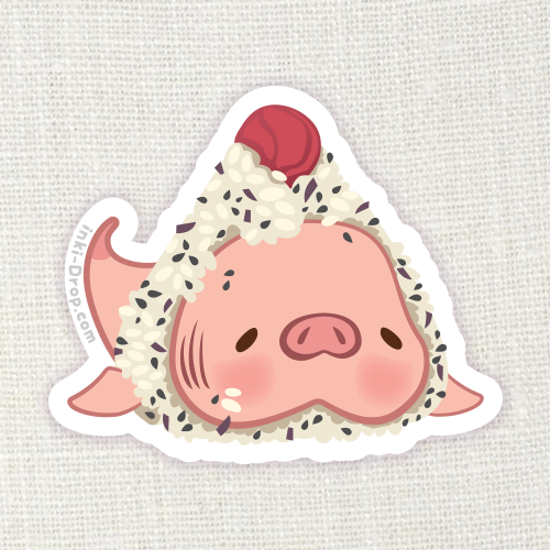 Onigiri Konbini Sticker