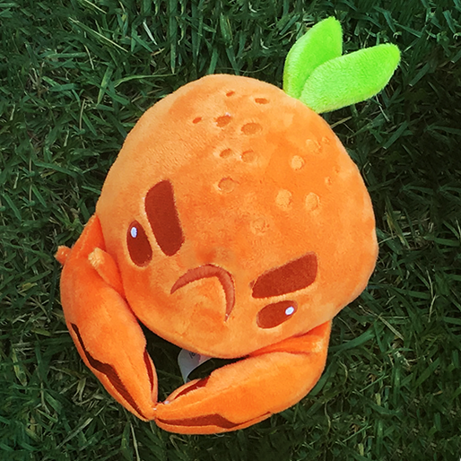 Peluche Cangrejo Naranja