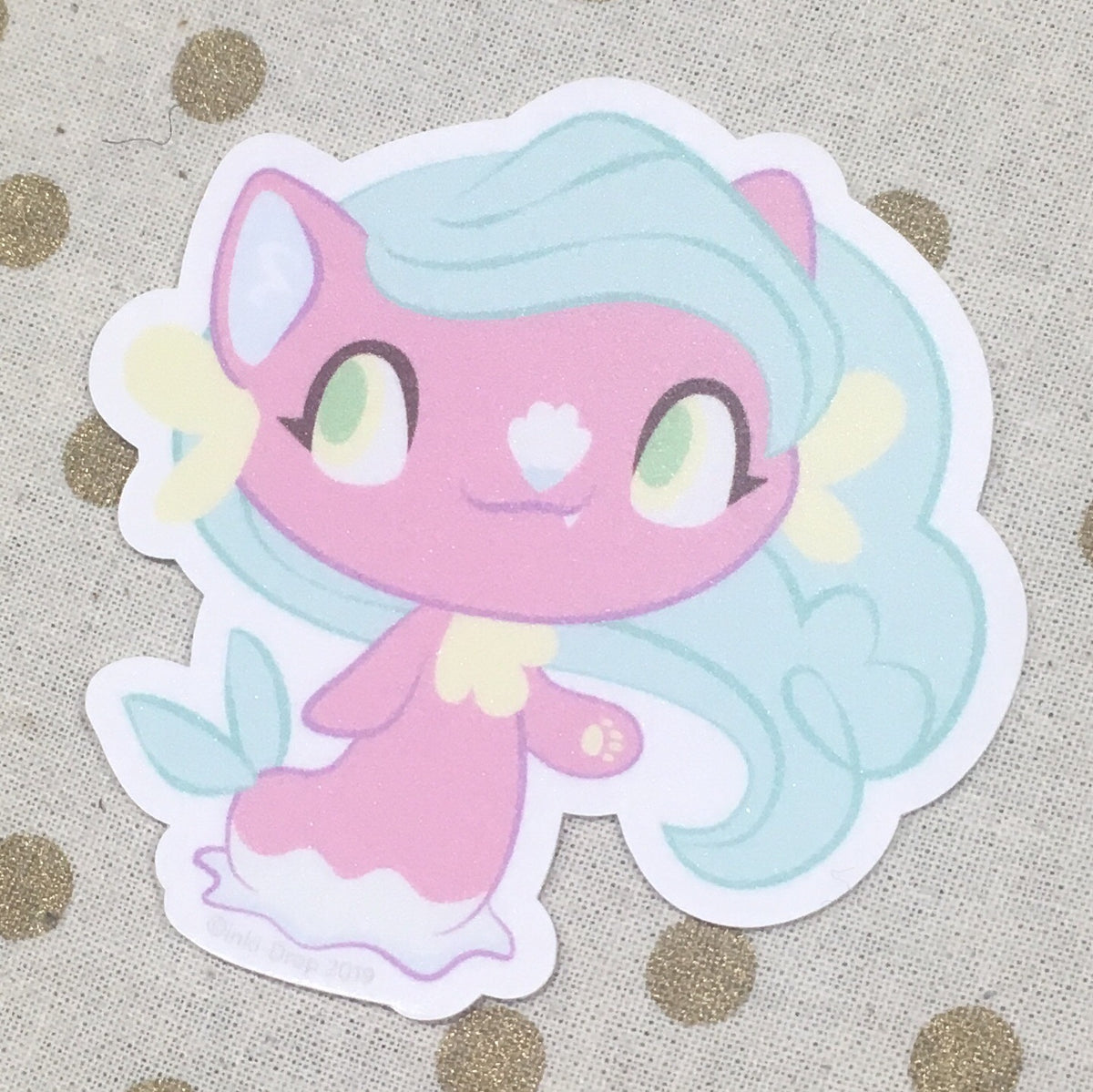 Purrsia Meowmaid Sticker